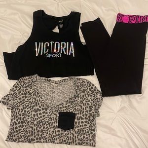 Victorias Secret PINK, Sport, & Yoga Fitness Bundle